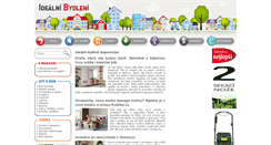 Desktop Screenshot of idealni-bydleni.cz